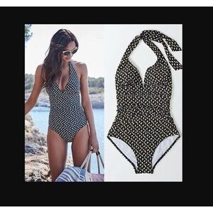 EUC Boden Rhodes Halter Bathing Suit - Sz 10